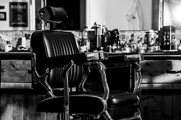Unsere Stühle im Barbershop